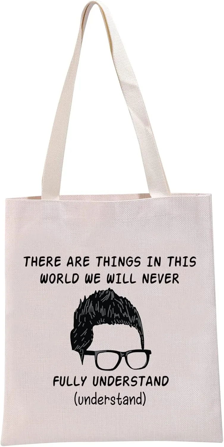 G2TUP Z Bagans Gift We Will Never Fully Understand Reusable Canvas Tote Bag Ghost Adventures Show Handbag Z Bagans Fan Gift
