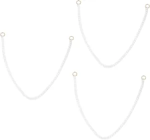 Gadpiparty 1Pc Chic Acrylic Bag Chain Accessory for Women Transparent Spring Buckle Versatile Handbag Strap for Handbags Shoulder Bags Stylish Durable Replacement