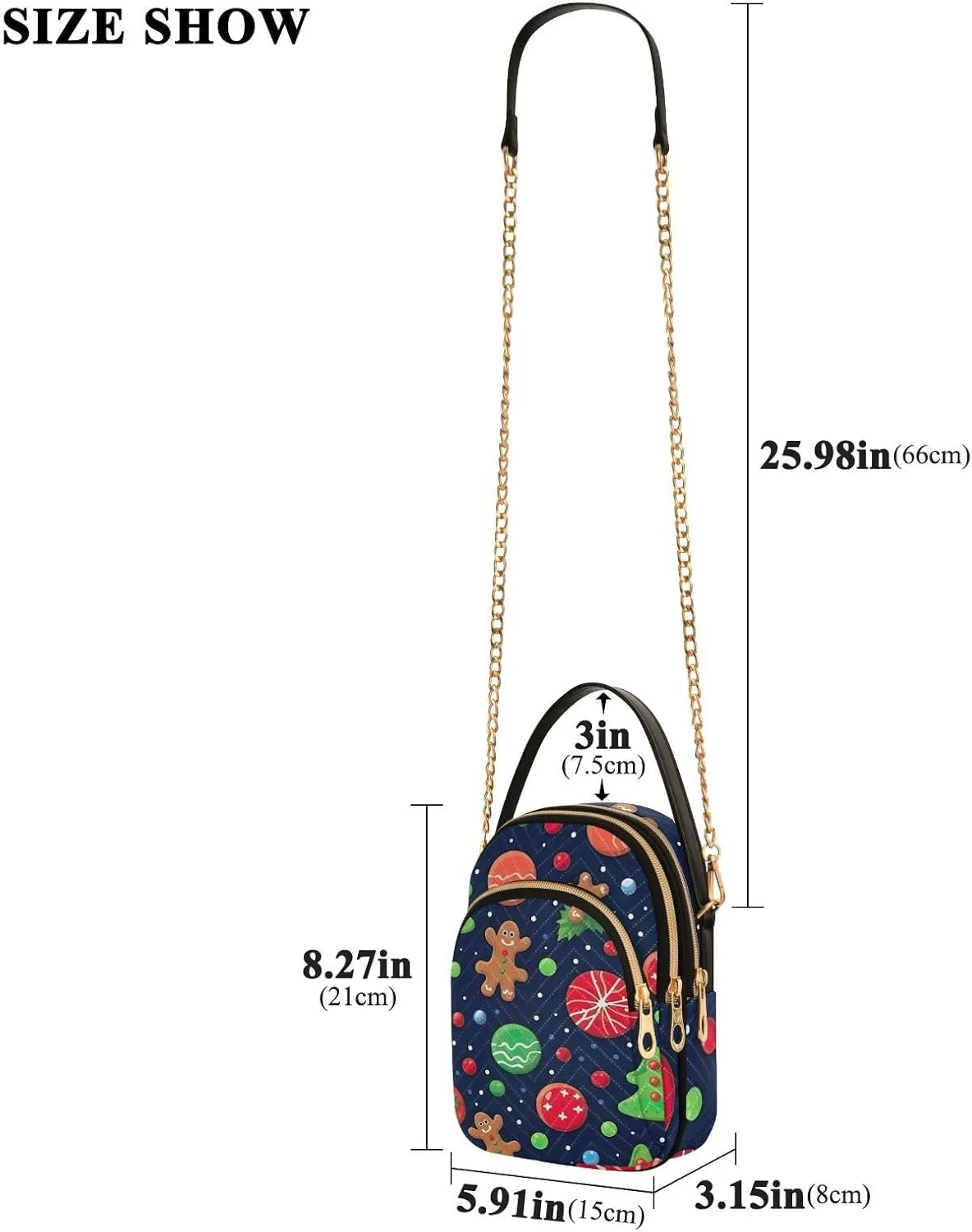 GAIGEO Autumn Maple Leaves Women's Crossbody Handbags, Removable Strap Crossbody Bag, Summer Crossbody Purse
