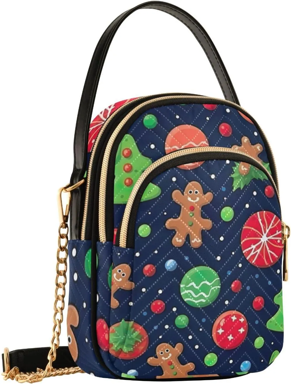 GAIGEO Autumn Maple Leaves Women's Crossbody Handbags, Removable Strap Crossbody Bag, Summer Crossbody Purse