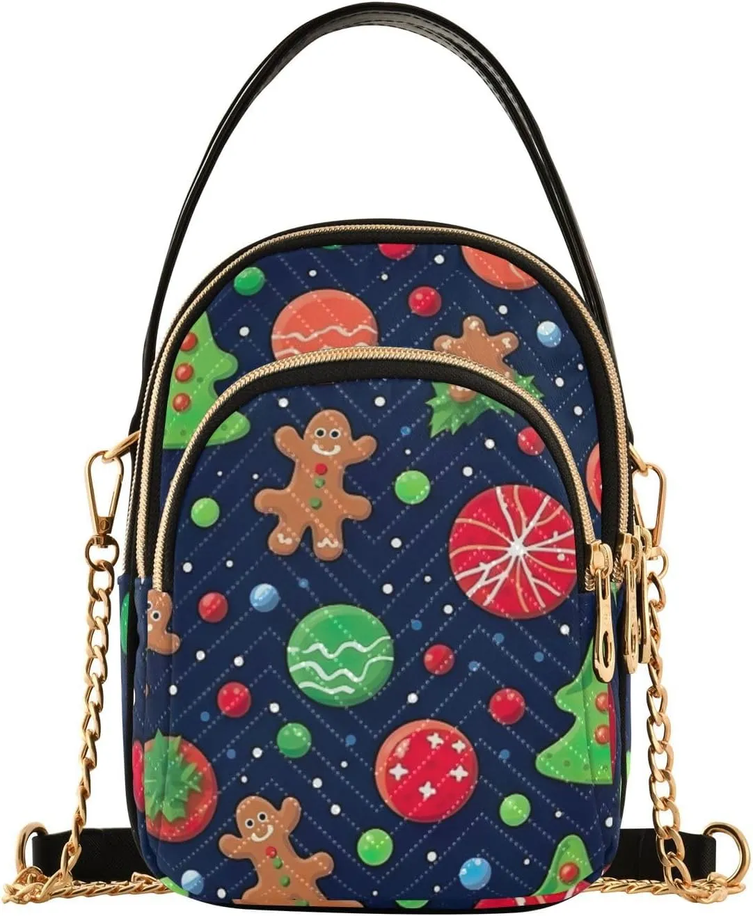 GAIGEO Autumn Maple Leaves Women's Crossbody Handbags, Removable Strap Crossbody Bag, Summer Crossbody Purse