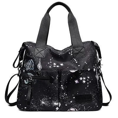 Galaxy Star Tote Bag