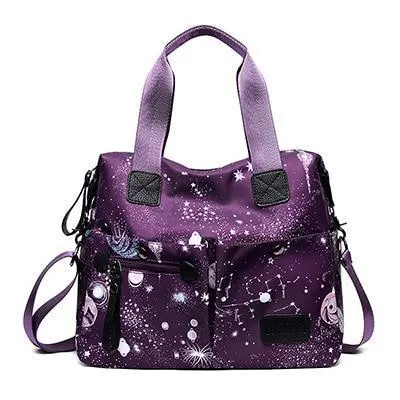 Galaxy Star Tote Bag