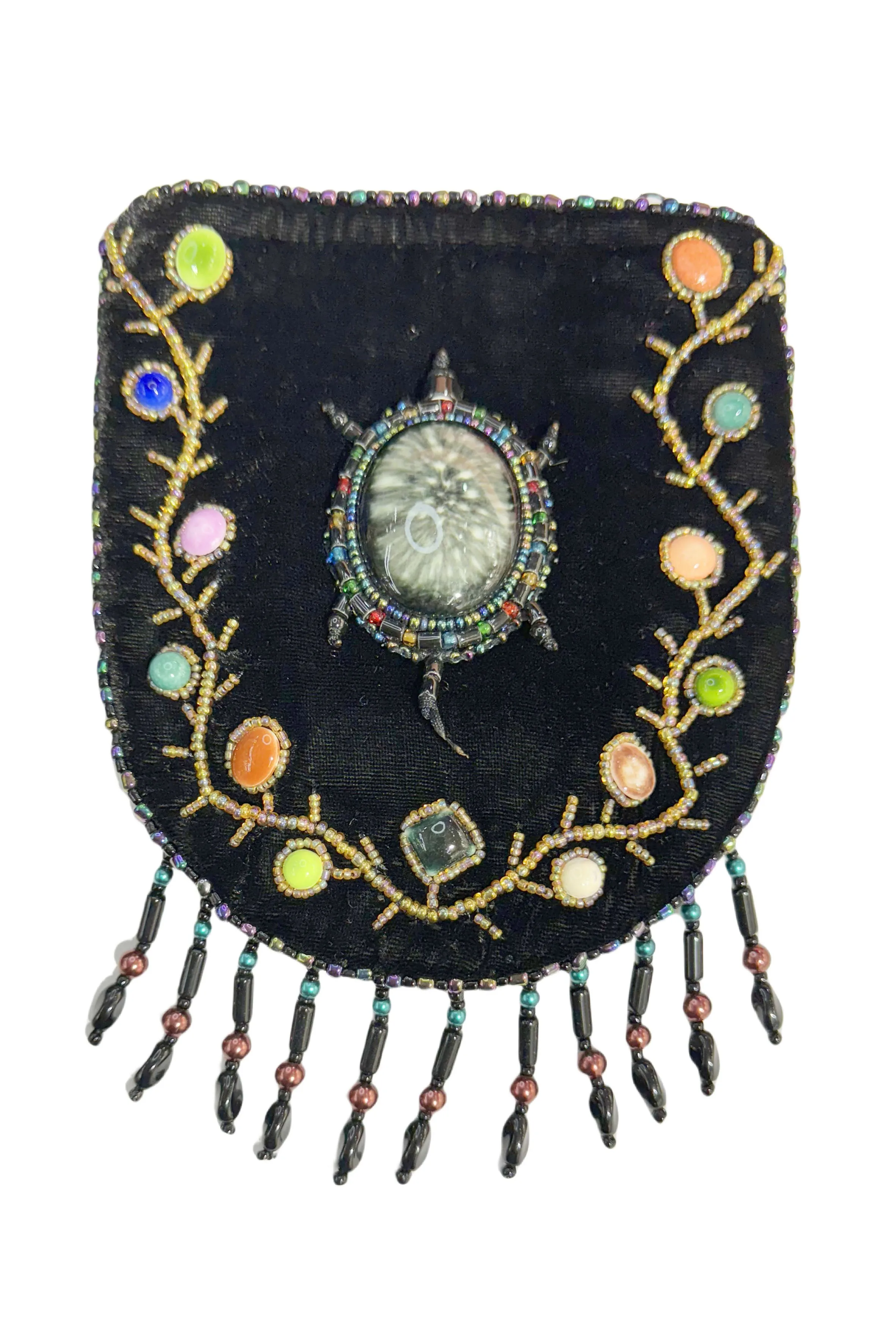 GEM Pattern Velvet Crossbody MUG-GEM