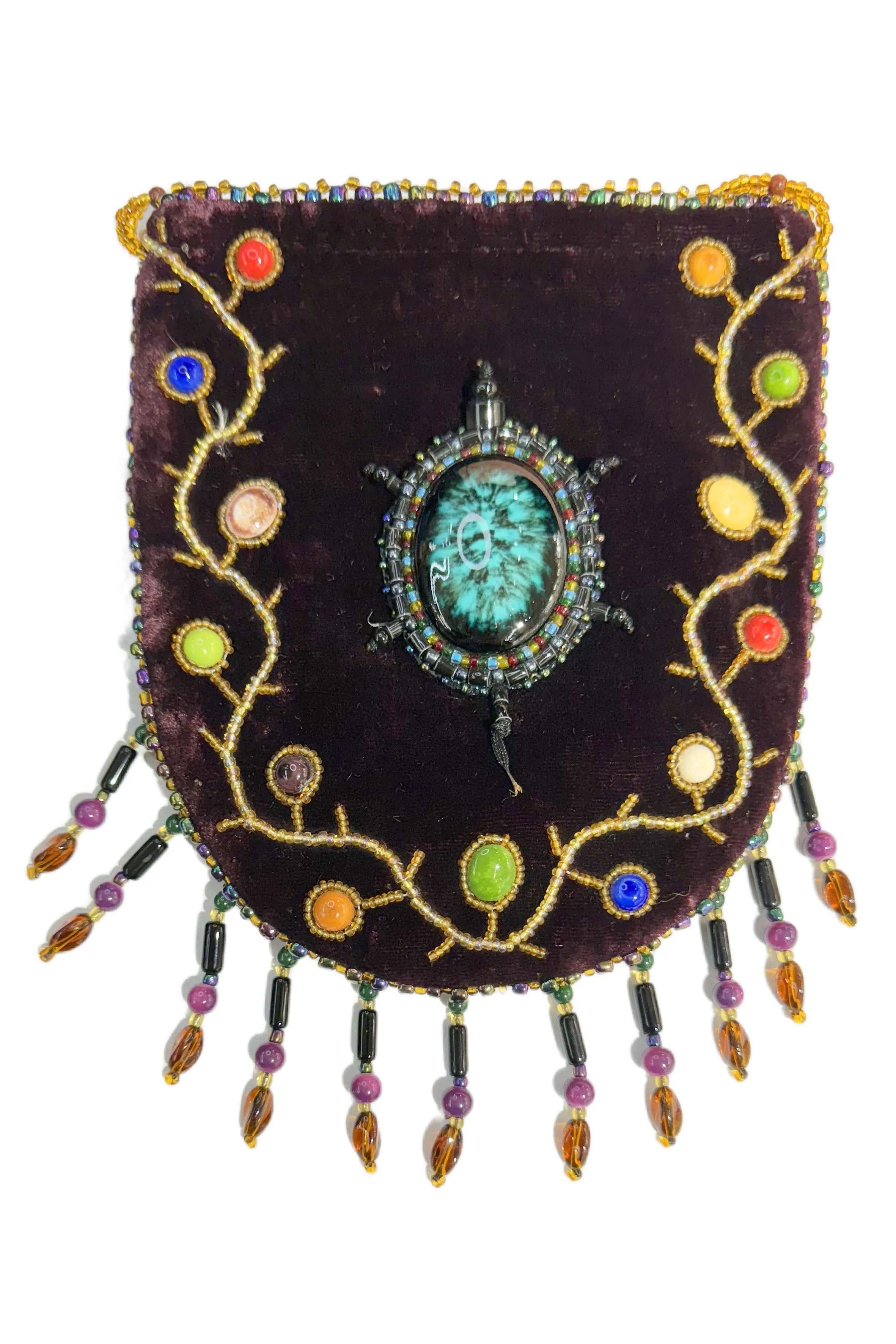 GEM Pattern Velvet Crossbody MUG-GEM