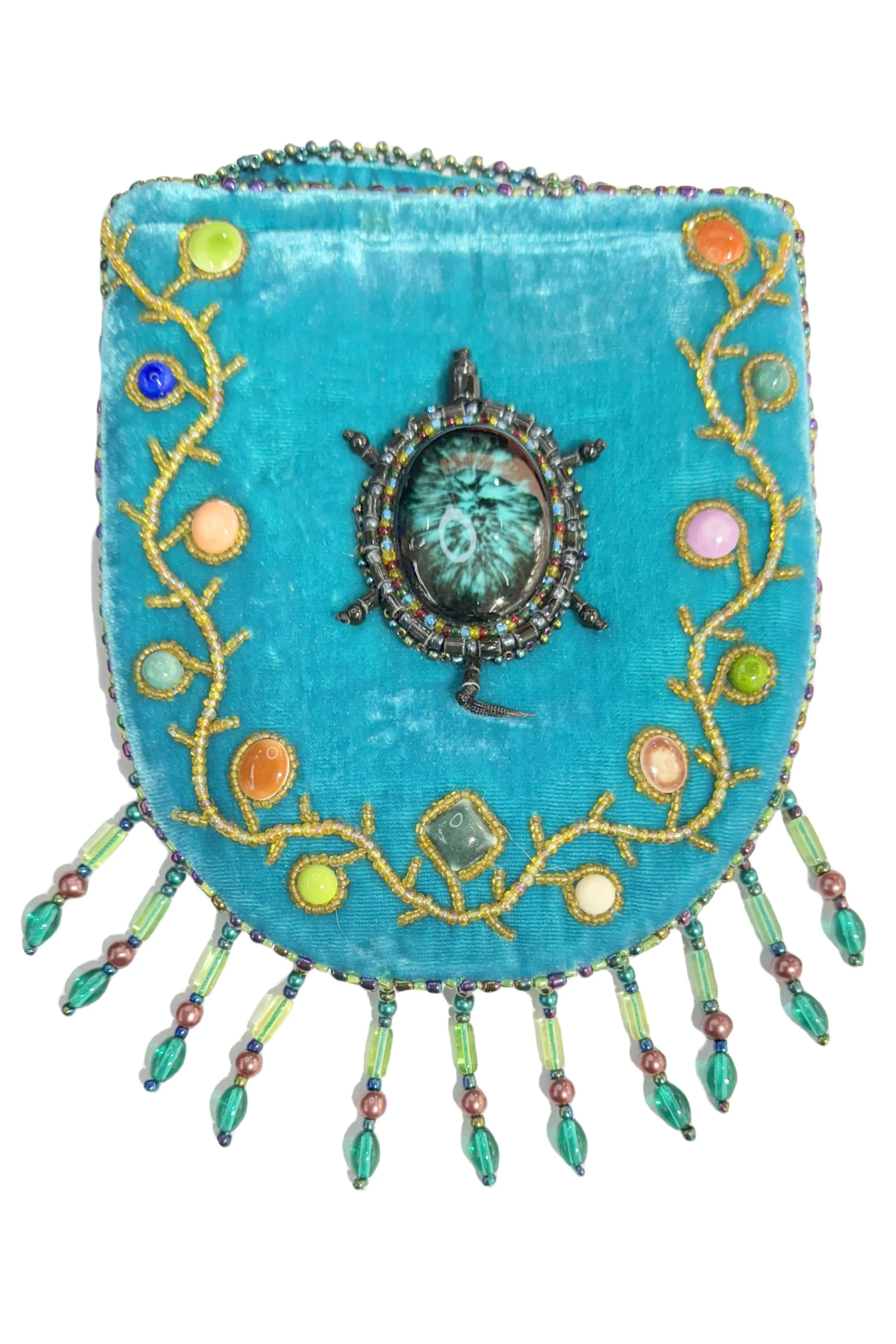 GEM Pattern Velvet Crossbody MUG-GEM