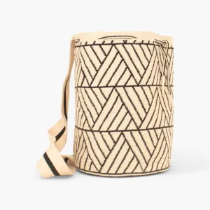 Geometric backpack | Black