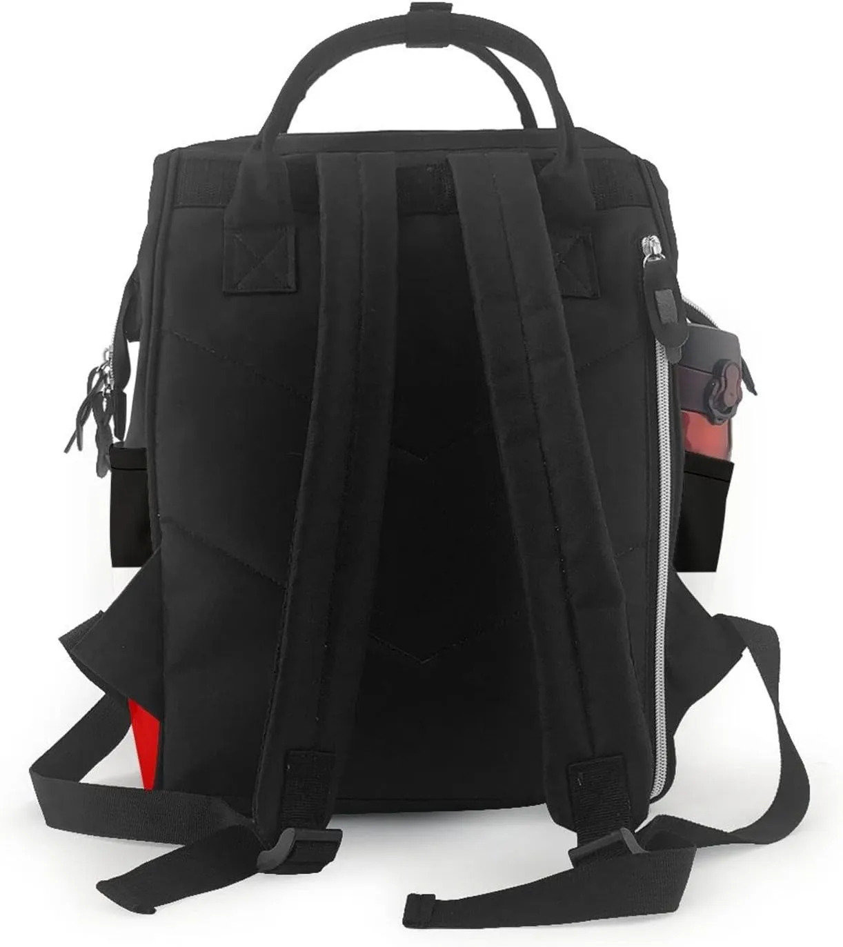 German Empire Flag Large Capacity Mummy Maternity Bag Multifunctional Diaper Backpack 3D Print Travel Backpack