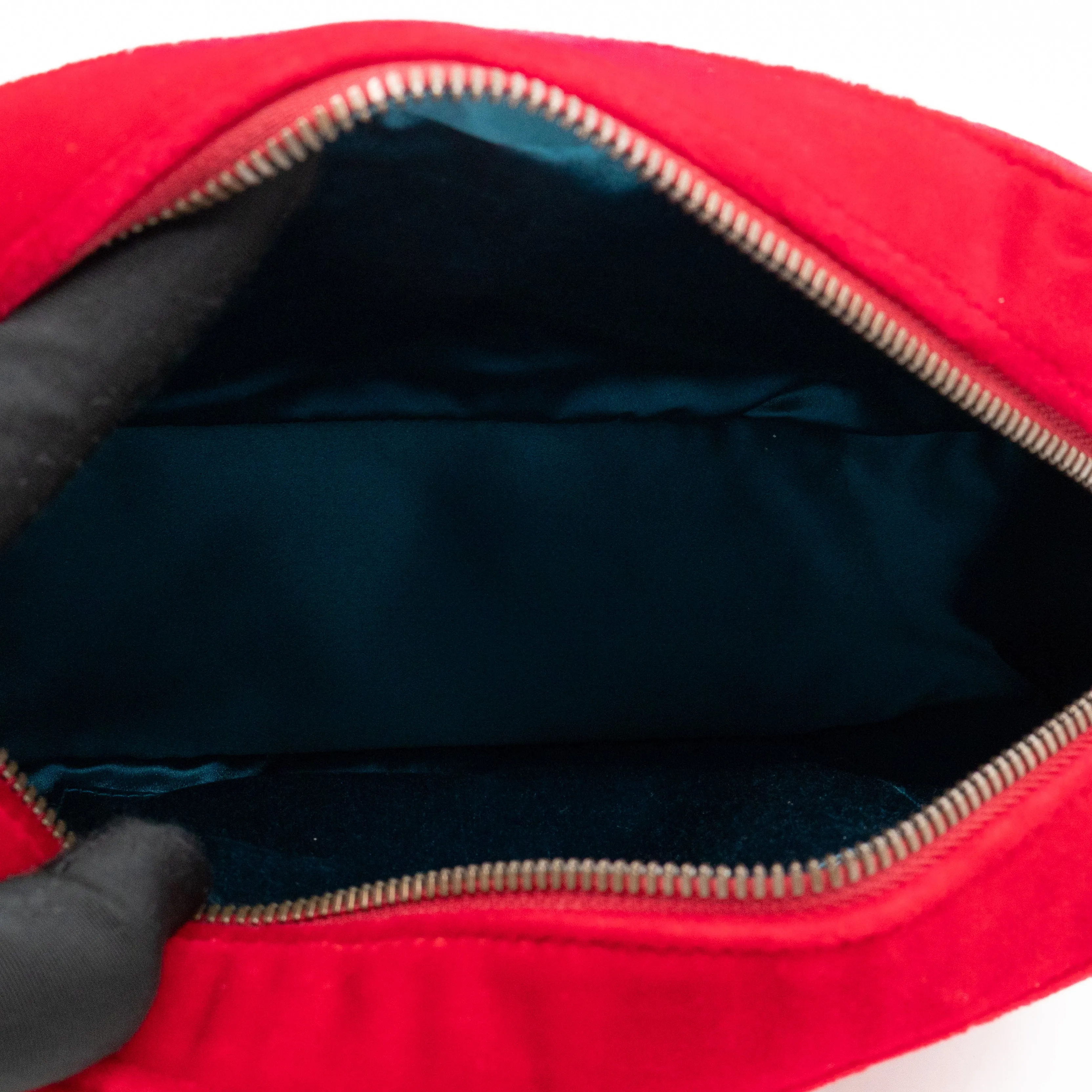 GG Marmont Small Camera Bag Red Velvet Aged Gold