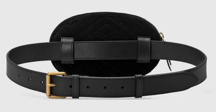 GG Marmont Velvet Belt Bag