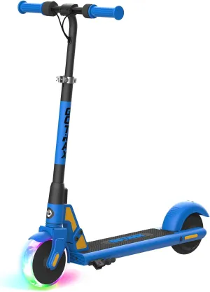 Gotrax GKS Lumios Electric Scooter for Kids 6-12, Thumb-Button Control, 150W Motor and 6" LED Front Wheel Kick Scooter, Up to 6.25 Miles and 7.5mph, UL Certified Kids Electric Scooter