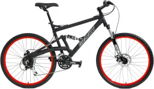 Gravity FSX 2.0 Dual Full Suspension Mountain Bike Disc Brakes Acera Suntour