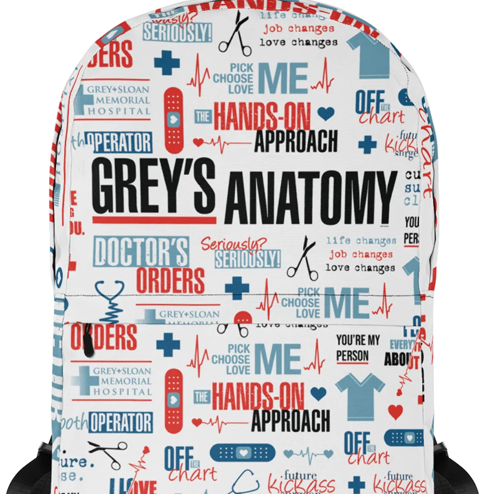 Grey's Anatomy Mashup Premium Backpack
