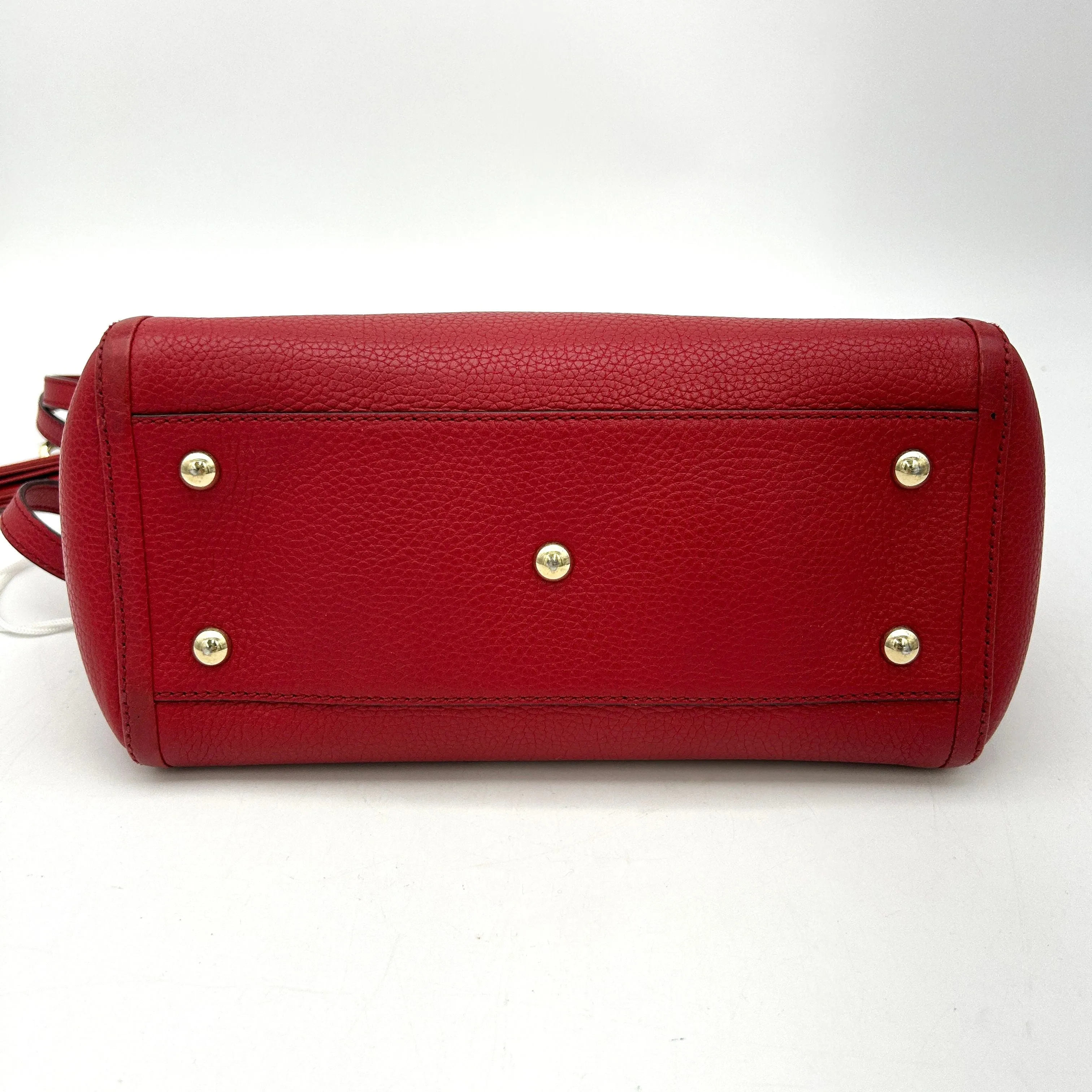 Gucci Interlocking G Soho - Red Totes, Handbags LA13611