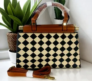 H1499 - Checkered Fashion Shoulder Bag