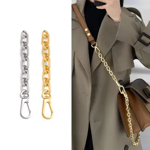Handbag Strap Extender for Luxury Bags - Gold or Silver Color