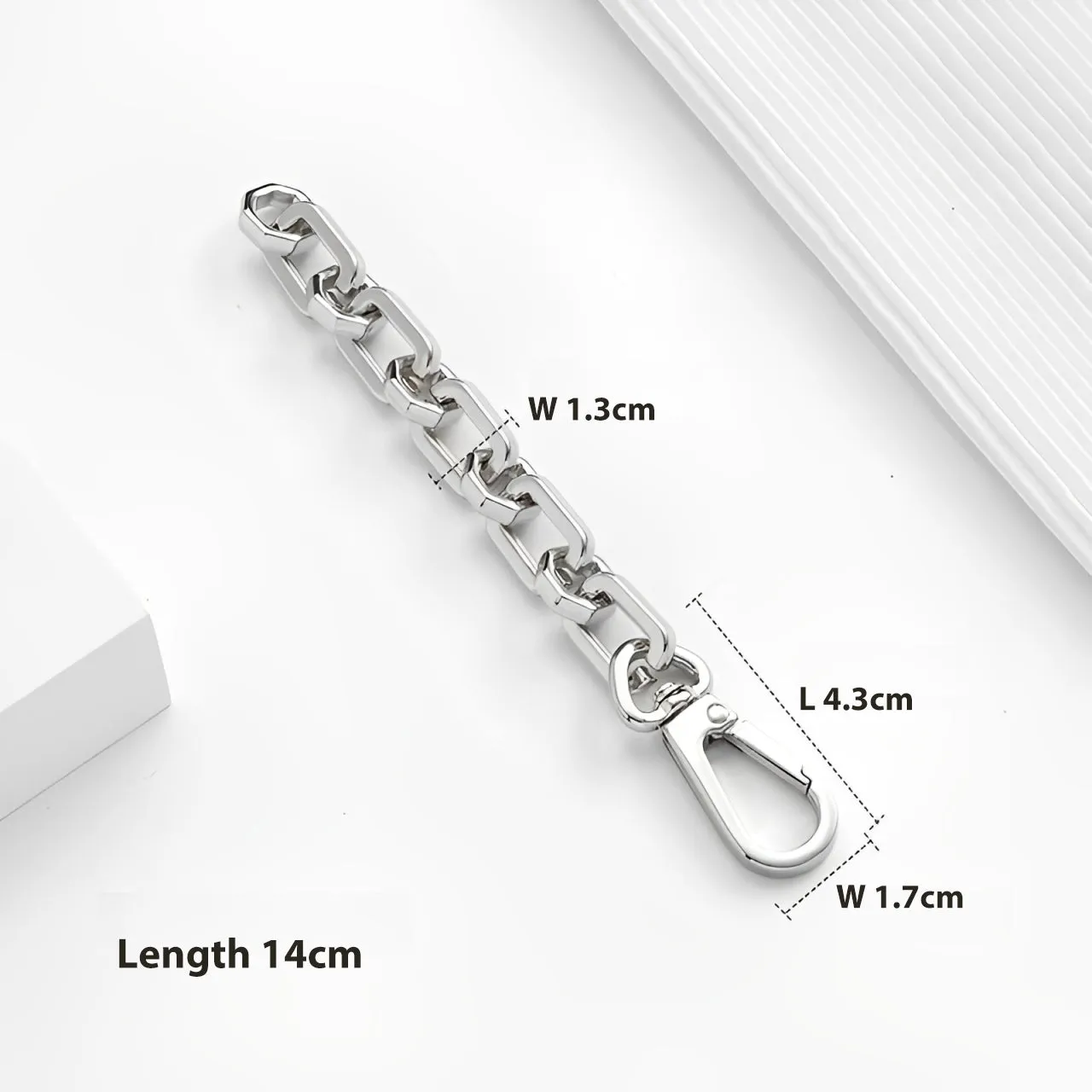 Handbag Strap Extender for Luxury Bags - Gold or Silver Color