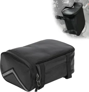 Handlebar Bag for Surron,5.18L Tail Bag Rear Fender Seat Bag Saddlebag for Dirt Bike Surron Light Bee X/Light Bee S/X160/X260/Talaria Sting - Black