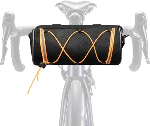 Handlebar Bag Small Bike Handle Bar Bag,Cycycle Bucket Bag, Handlebar Organizer with Shoulder Strap
