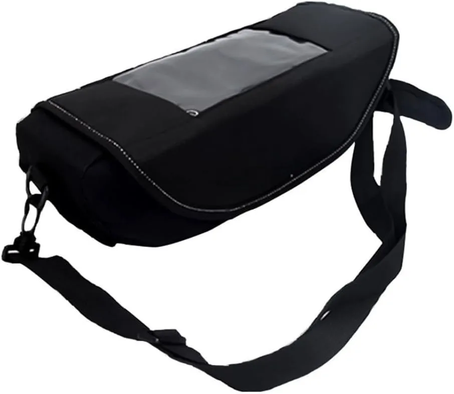 Handlebar Storage Bag Compatible with KLX230 SM/R/S 2023–2025 – Universal Motorcycle Front Tool Bag, Waterproof Head Bag for Travel & Accessories