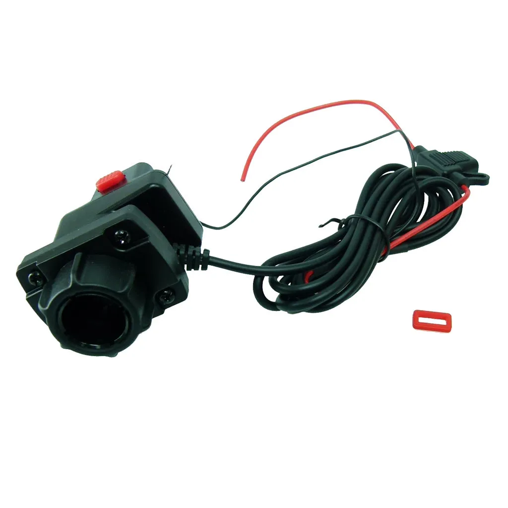 Hardwired Powered M8 Motorcycle Bike Mount & TiGRA MountCase for iPhone 8 (4.7") sku 41297)