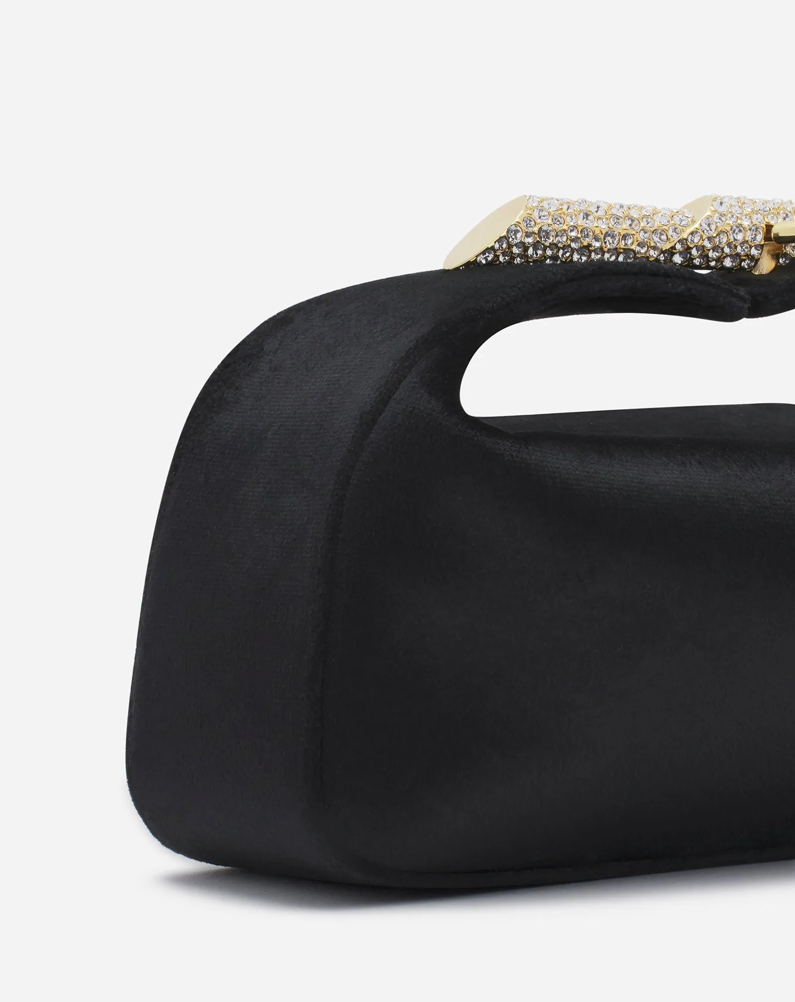 HAUTE SÉQUENCE VELVET CLUTCH BAG