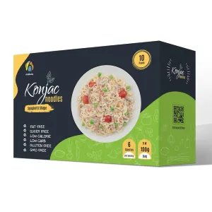 Hethstia Konjac Noodle Low Carb Pasta Shirataki Spaghetti – 56.5 Oz Pre-Cooked Instant Konjac Ramen, Healthy, Low Calorie, Gluten-Free, Fat-Free, 0 Sugar, Vegan, Keto & Paleo-Friendly, 10 Packs