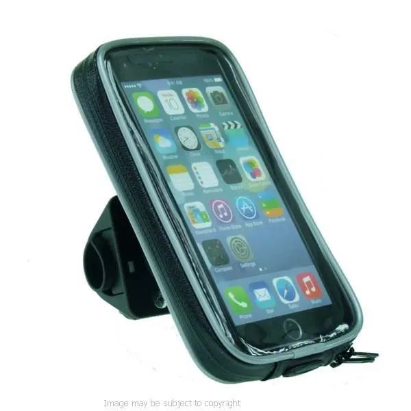 High Power Hardwire Weather Resistant Motorcycle Handlebar Mount for iPhone 11 (sku 49128)