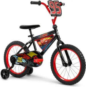 Huffy Disney and Marvel 12/16 Inch Boy's Bike for Kids, Multiple Color Options and Designs Available, Ideal for Ages 3  Years Old, Removable Training Wheels, Adjustable Seat, Simple Coaster Brake