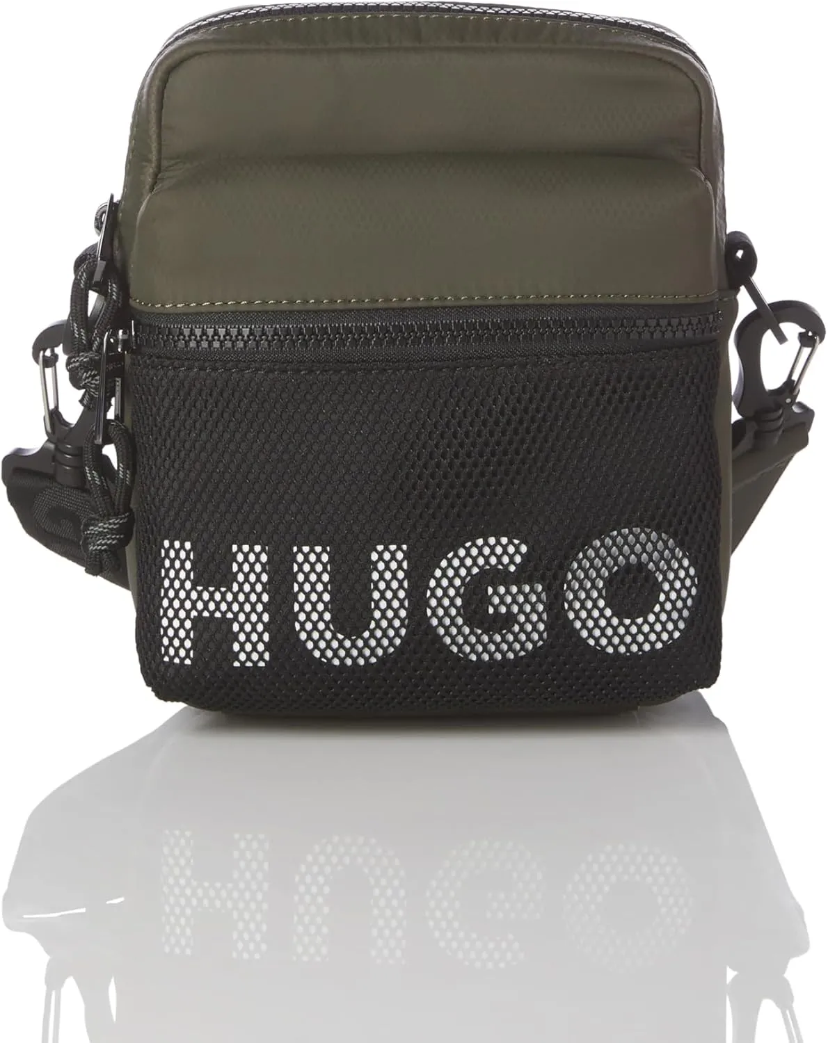 HUGO Mesh Logo Small Crossbody Bag