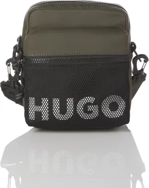 HUGO Mesh Logo Small Crossbody Bag