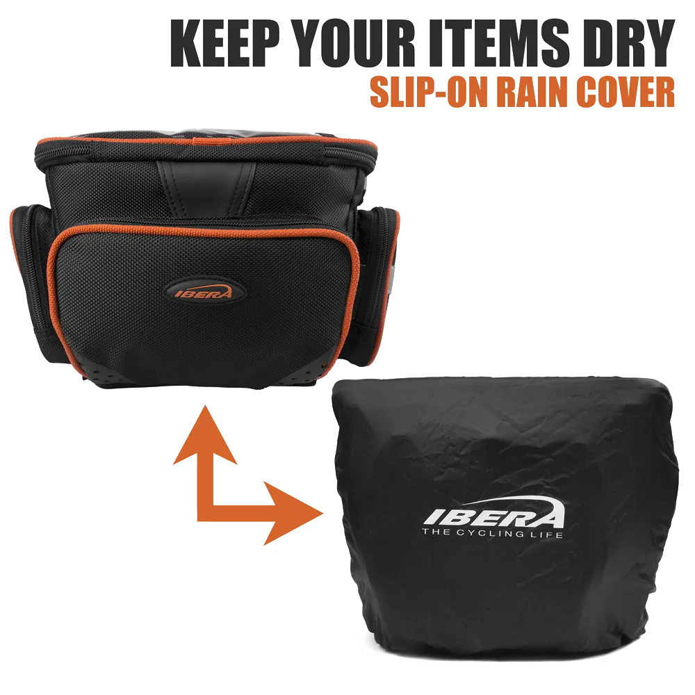 IBERA Front Handlebar DSLR Camera Case - Large | IB-HB3