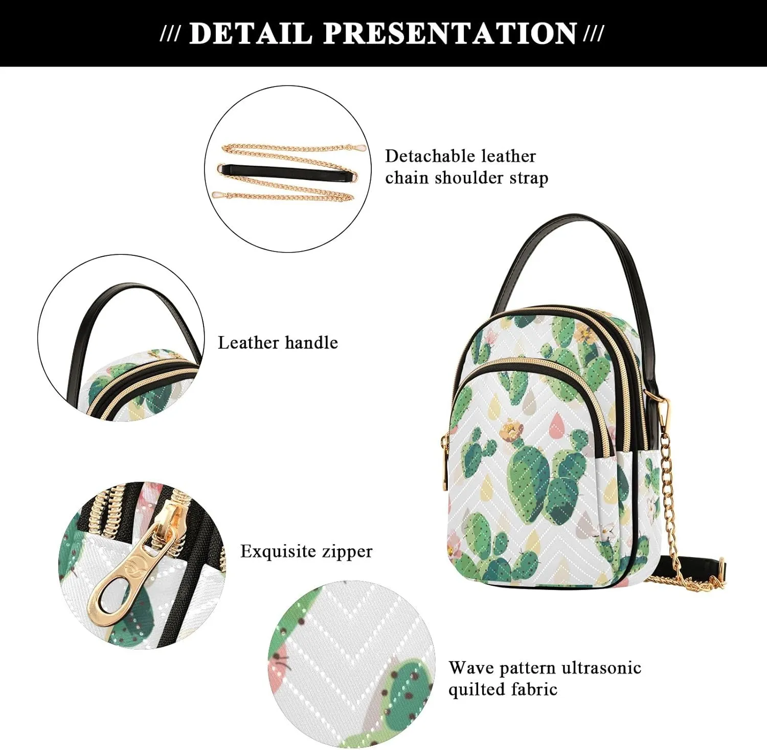 Joisal Crossbody Bag for Women, Small Shoulder Purse Anti Theft Women's Purses and Handbags, Small Bags for Women