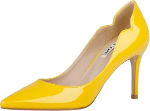 JOY IN LOVE Pumps for Women 3.5" Stiletto High Heels Pointy Toe Pumps Shoes