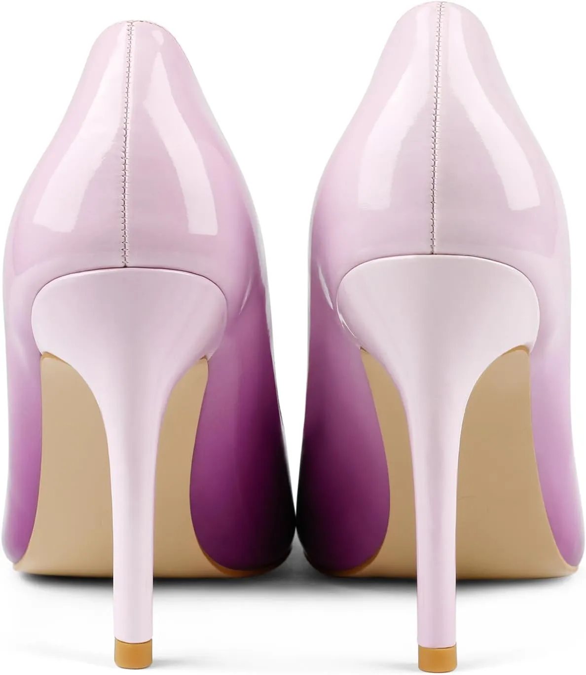 JOY IN LOVE Women's Pumps Shoes 3.5" High Heels Pointy Toe Stiletto Pumps