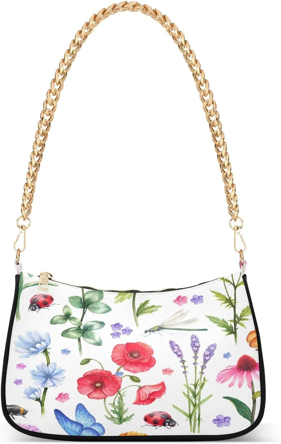 JSTEL Shoulder Bag Purse for Women,Polyester Small Crossbody Bags Purse Wallet Shoulder Bag
