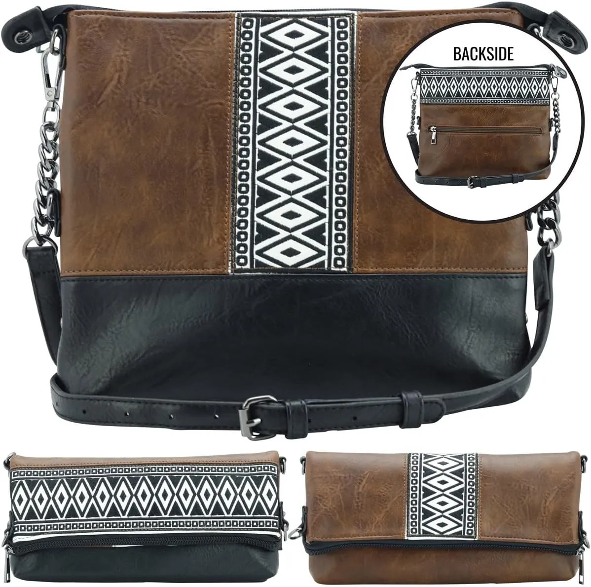 K&Bo Small Crossbody Bags for Women Lightweight Crossbody Travel Purse Soft Leather Crossbody Handbags and Purses For Women