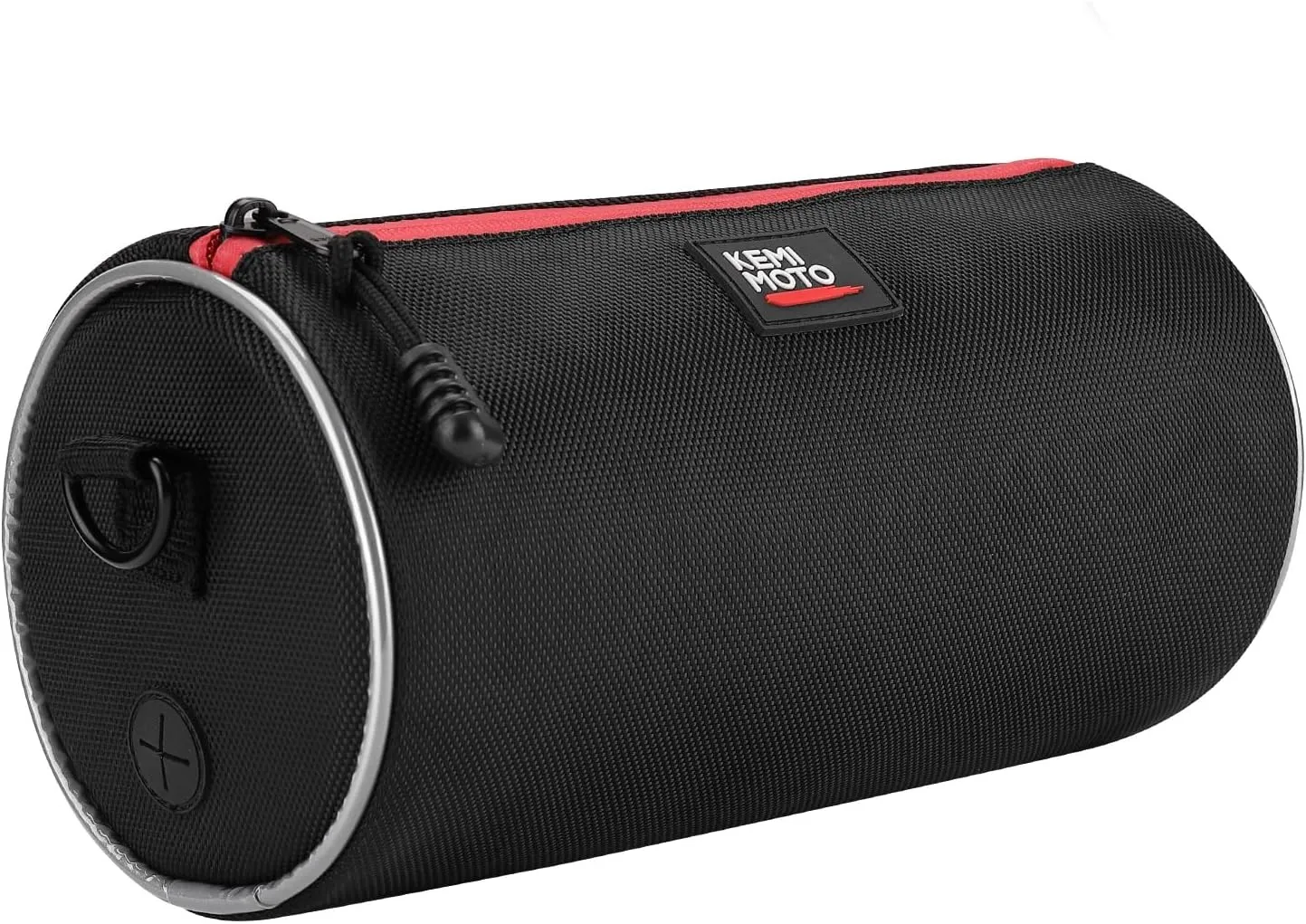 KEMIMOTO Motorcycle Handlebar Bag 3.5L with Shoulder Strap Waterproof Storage Barrel Bag Compatible with Ruckus Mini Bike Touring Adventure UTV Scooter
