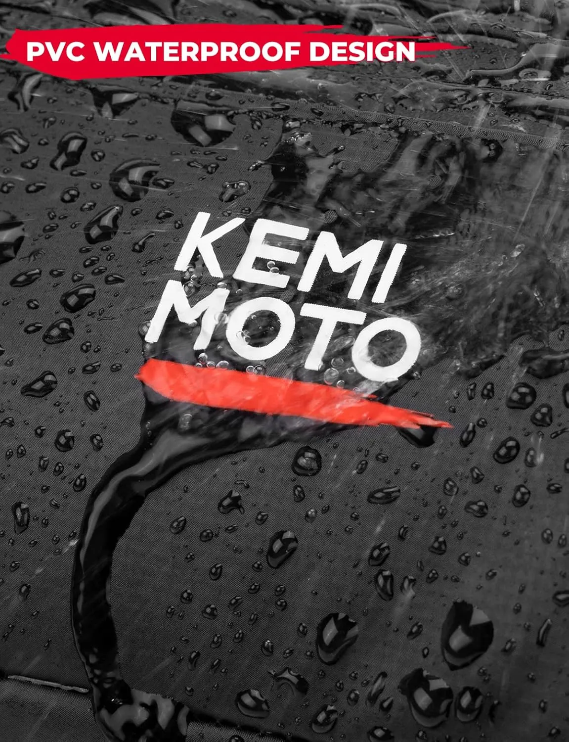 KEMIMOTO Motorcycle Handlebar Bag Universal Bicycle Waterproof Front Storage Bag Compatible with Sur-Ron Light Bee X and S X160 X260 Talaria Sting Electric Dirt Bike, Silver 1L