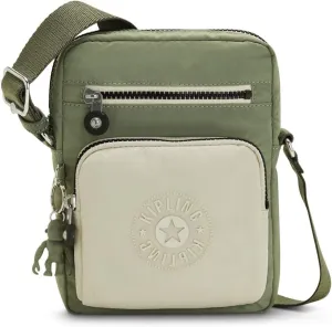 Kipling Gunne Crossbody Bag Sage Green Bl