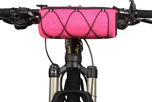KOSIBATE Bike Handlebar Bag,Bicycle Handlebar bag,Bike Frame Bag with Shoulder Strap,Bicycle Front Bag Fram Storage Roll Bag Mountain Road Bikes Bicycle Accessories, Bike Pouch for Bicycle (