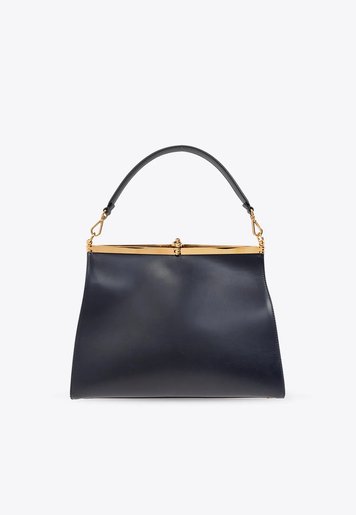 Large Vela Leather Shoulder Bag