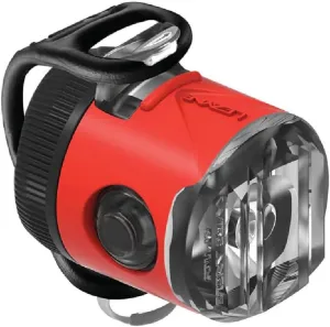 LEZYNE Femto USB Drive Front Bicycle Rechargeable IPX7 White LED Front Light w/Multiple Solid & Flash Modes | Versatile Silicone Rubber Mounting Strap Included, 50/15 Lumens