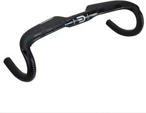 Lightweight Carbon Fiber Road Bike Handlebar, 31.8mm Drop Bar, 3K Finish, Anti-Shock, Durable, Perfect for Road, Gravel Bikes (420MM)