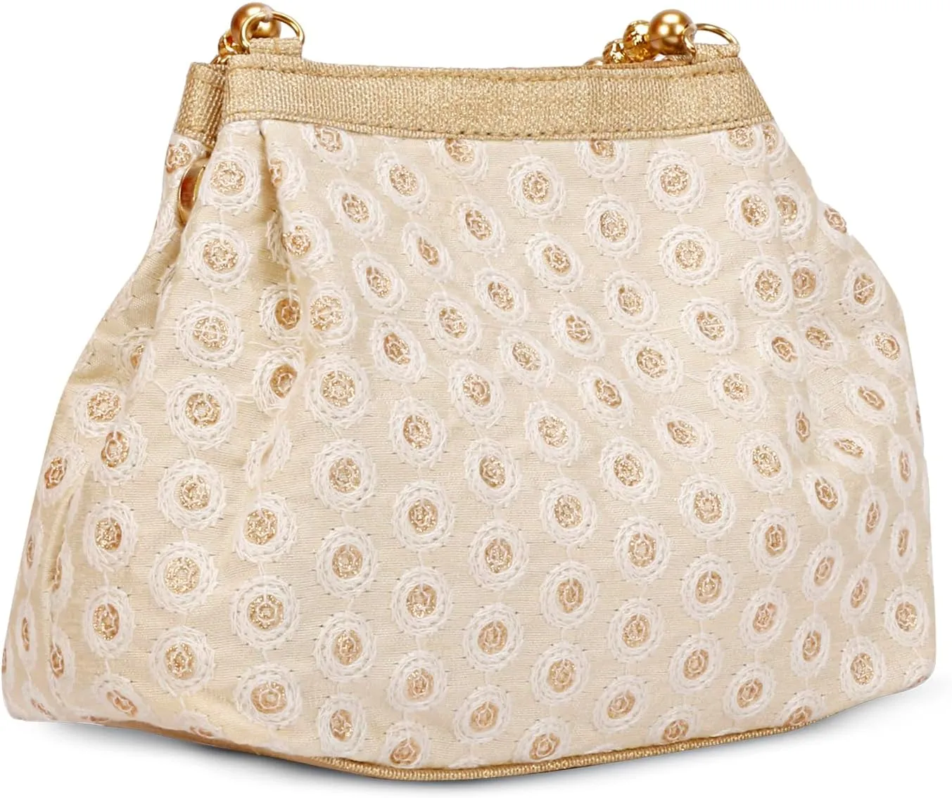 LONGING TO BUY Indian Ethnic Potli Handbag, Embroidered Evening Bag