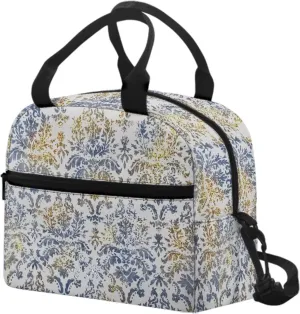 Lunch Bag Lunch Box for Women Men Reusable Insulated Lunch Tote Bag Leakproof Thermal Cooler Sack Food Handbags Case High Capacity for Travel Work School Picnic