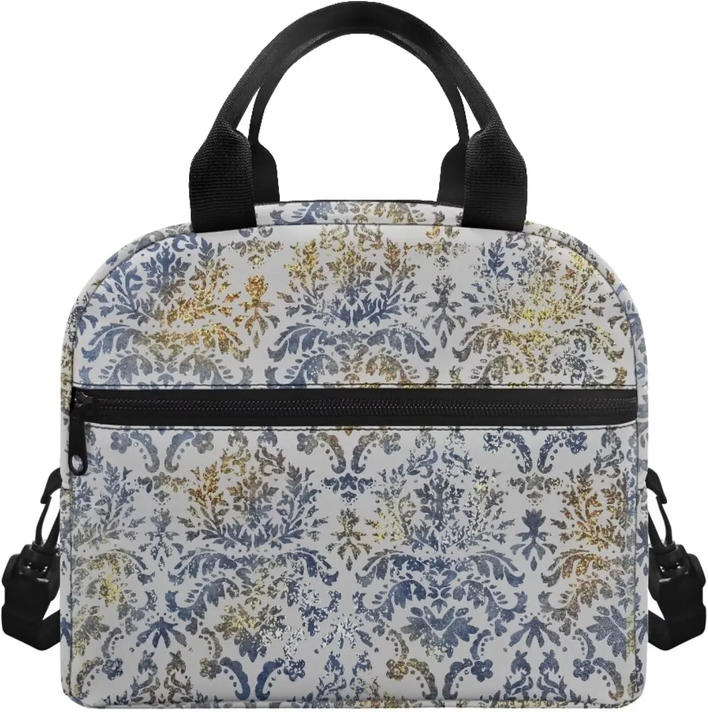 Lunch Bag Lunch Box for Women Men Reusable Insulated Lunch Tote Bag Leakproof Thermal Cooler Sack Food Handbags Case High Capacity for Travel Work School Picnic