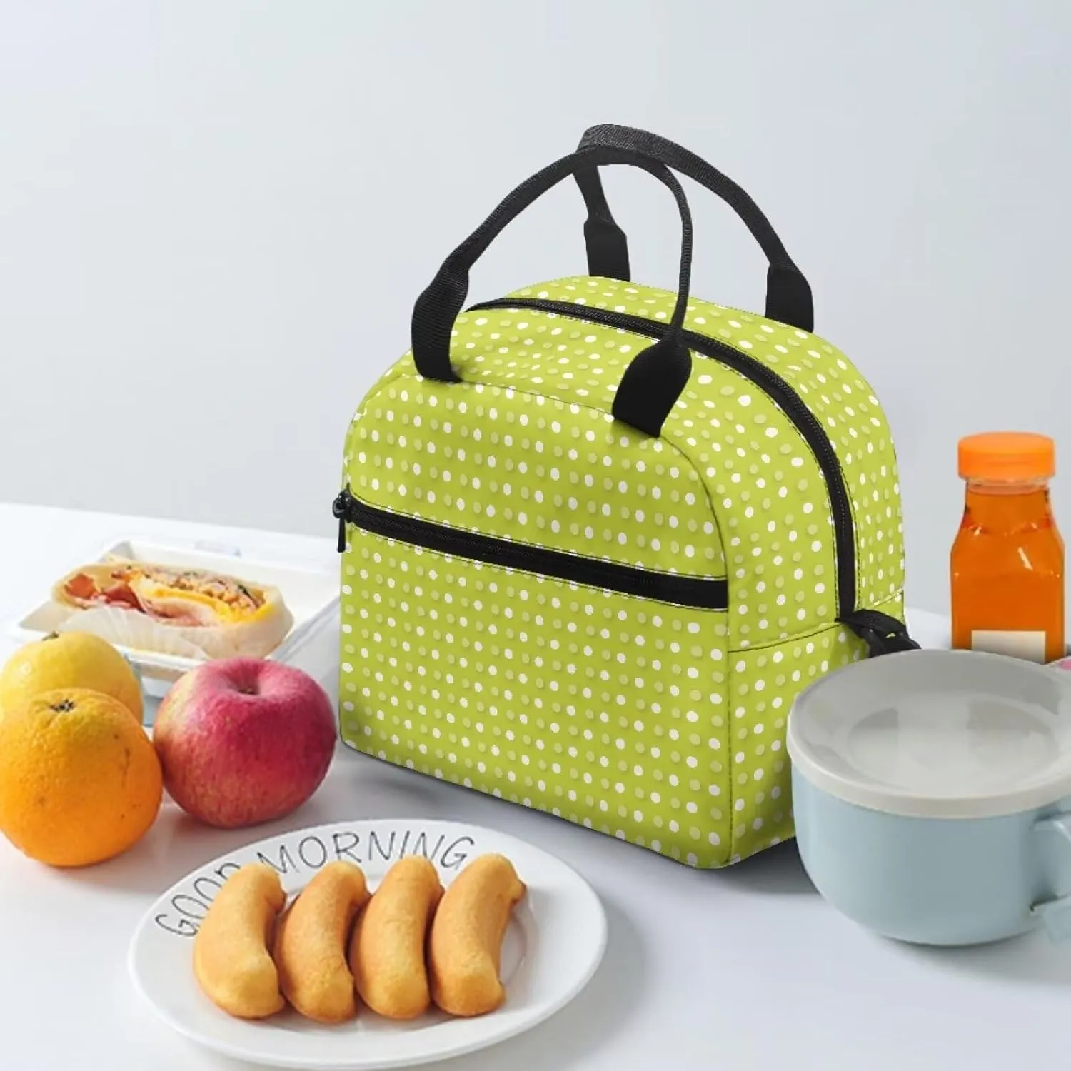 Lunch Bag Lunch Box for Women Men Reusable Insulated Lunch Tote Bag Leakproof Thermal Cooler Sack Food Handbags Case High Capacity for Travel Work School Picnic