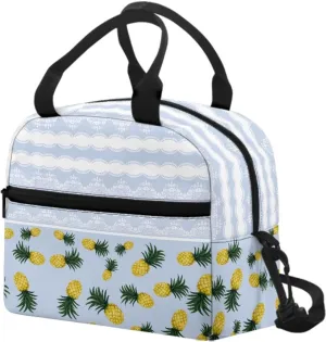Lunch Bag Lunch Box for Women Men Reusable Insulated Lunch Tote Bag Leakproof Thermal Cooler Sack Food Handbags Case High Capacity for Travel Work School Picnic
