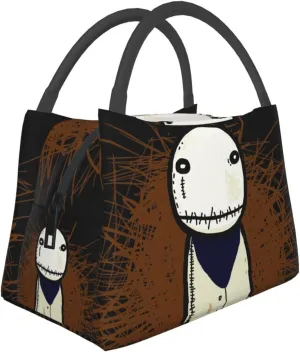 Lunch Bag Salad Anime Fingers Portable Reusable Lunch Box Insulated Lunch Tote for Office Outdoor Picnic Women Men Handbags Tote 11 X 6.5 X 7in